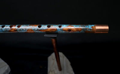 Copper Flute #0076 in Arctic Burl | Low C