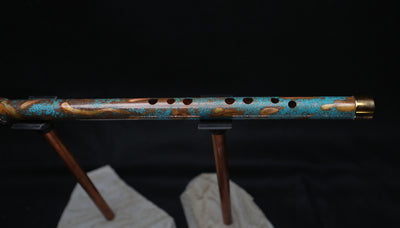 Copper Flute #LE0034 in Turquoise Summer | Lullaby Edition