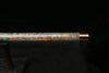 Low D Copper Flute #LDC0007 in Turquoise Reef