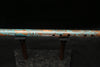 Low D Copper Flute #LDC0007 in Turquoise Reef