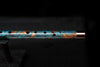 Low D Copper Flute #LDC0022 in Galaxy Flame