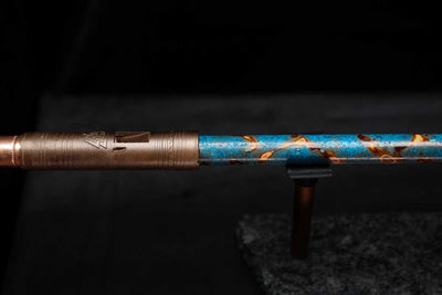 Low D Copper Flute #LDC0026 in Ocean Flame