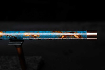 Low D Copper Flute #LDC0026 in Ocean Flame