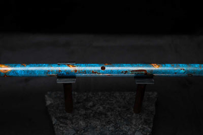 Low D Copper Flute #LDC0031 in Ocean Flame