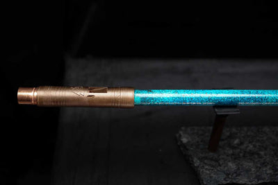 Low C Copper Flute #0112 in Ocean Tide