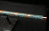 Low D Copper Flute #LDC0037 in Turquoise Reef