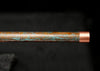 Low D Copper Flute #LDC0046 in Copper Storm w/Copper Jewel End-Piece