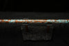 Low C Copper Flute #0117 in Turquoise Storm