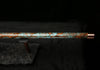 Low C Copper Flute #0117 in Turquoise Storm