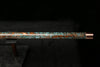 Low C Copper Flute #0117 in Turquoise Storm