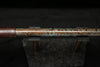 High F (Lullaby) Copper Flute #LE0062 in Ocean Tide