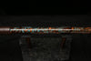 High F (Lullaby) Copper Flute #LE0059 in Turquoise Storm