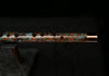 High F (Lullaby) Copper Flute #LE0057 in Turquoise Storm