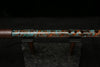 High F (Lullaby) Copper Flute #LE0057 in Turquoise Storm