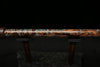 High F (Lullaby) Copper Flute #LE0056 in Turquoise Storm