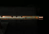 Low C Copper Flute #0119 in Turquoise Burl