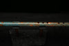 Low C Copper Flute #0119 in Turquoise Burl