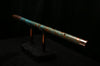 Low C Copper Flute #0119 in Turquoise Burl