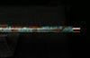 Low C Copper Flute #0120 in Turquoise Storm