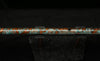 Low C Copper Flute #0120 in Turquoise Storm