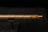 High F (Lullaby) Copper Flute #LE0067 in Spiral Emerald Storm