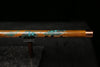 High F (Lullaby) Copper Flute #LE0070 in Emerald Copper Storm