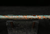 High F (Lullaby) Copper Flute #LE0071 in Turquoise Flame