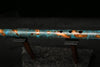 Low D Copper Flute #LDC0023 in Turquoise Ocean Flame