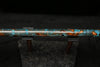 Low D Copper Flute #LDC0023 in Turquoise Ocean Flame