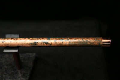 Low D Copper Flute #LDC0024 in Copper Storm