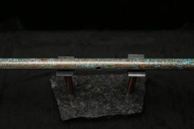 Low C Copper Flute #0124 in Ocean Storm