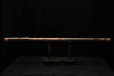 Low C Copper Flute #0127 in Emerald Desert