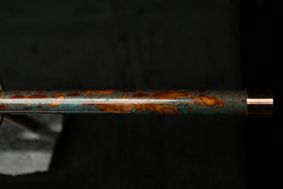 Low C Copper Flute #0127 in Emerald Desert