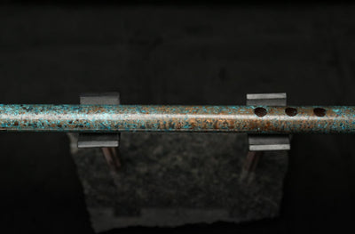 Low C Copper Flute #0126 in Ocean Storm