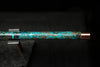 Low C Copper Flute #0128 in Gilded Ocean Storm w/Spiral End-piece