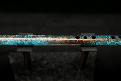 Antarctica Edition |  High F Copper Flute in Antarctic Ocean #AE03