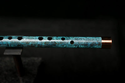 Antarctica Edition |  High F Copper Flute in Antarctic Ocean #AE10