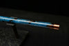 High F (Lullaby) Copper Flute #LE0072 in Dark Ice Spiral