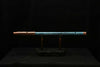 High F (Lullaby) Copper Flute #LE0073 in Ocean Mist