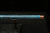 High F (Lullaby) Copper Flute #LE0073 in Ocean Mist