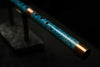 Low C Copper Flute #0140 in Royal Ocean w/Copper Mid-piece