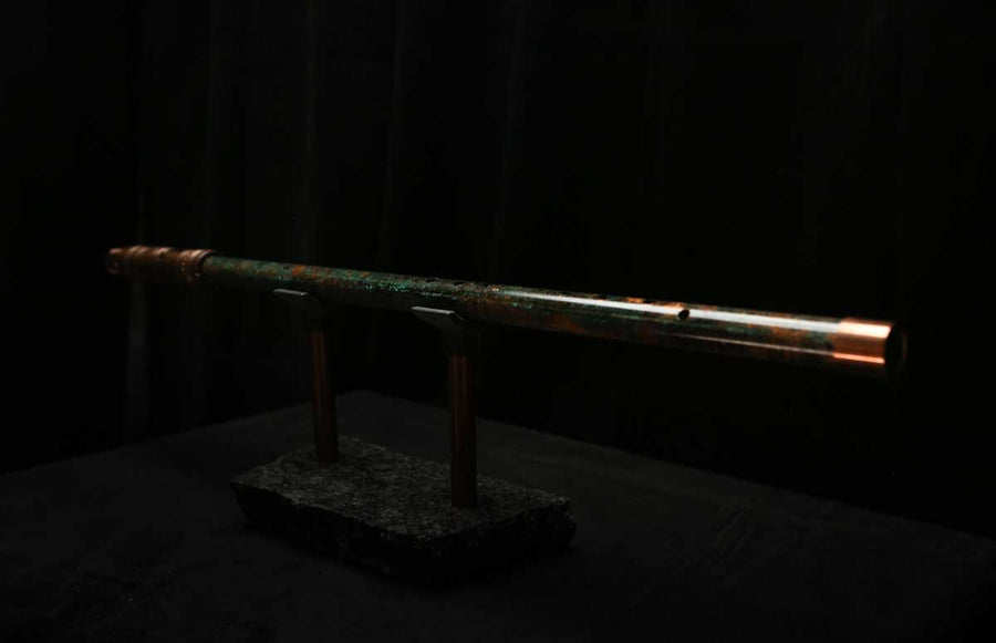 Low C Copper Flute #0133 in Copper Forest