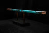 Low C Copper Flute #0141 in Ocean Glow