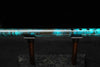 Low C Copper Flute #0141 in Ocean Glow