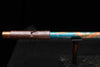 Low D Copper Flute #LDC0059 in Ocean Copper Burl