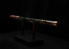 High F (Lullaby) Copper Flute #LE0077 in Dark Forest Burl