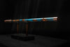 Low C Copper Flute #0155 in Copper Ocean Jade