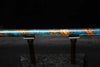 Low C Copper Flute #0155 in Copper Ocean Jade