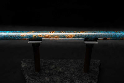 Low C Copper Flute #0159 in Copper Ocean Jade