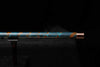 Low D Copper Flute #LDC0065 in Ocean Spiral Burl